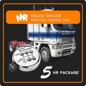 5 Hour Package – MR Truck Driver Training and Practical test