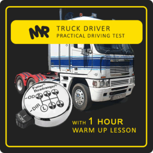 MR Truck Driver Practical test and 1 hr warm up Lesson